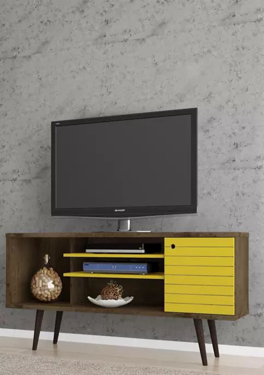 Furniture * | Wholesale Manhattan Comfort Liberty 53.14-In. Tv Stand