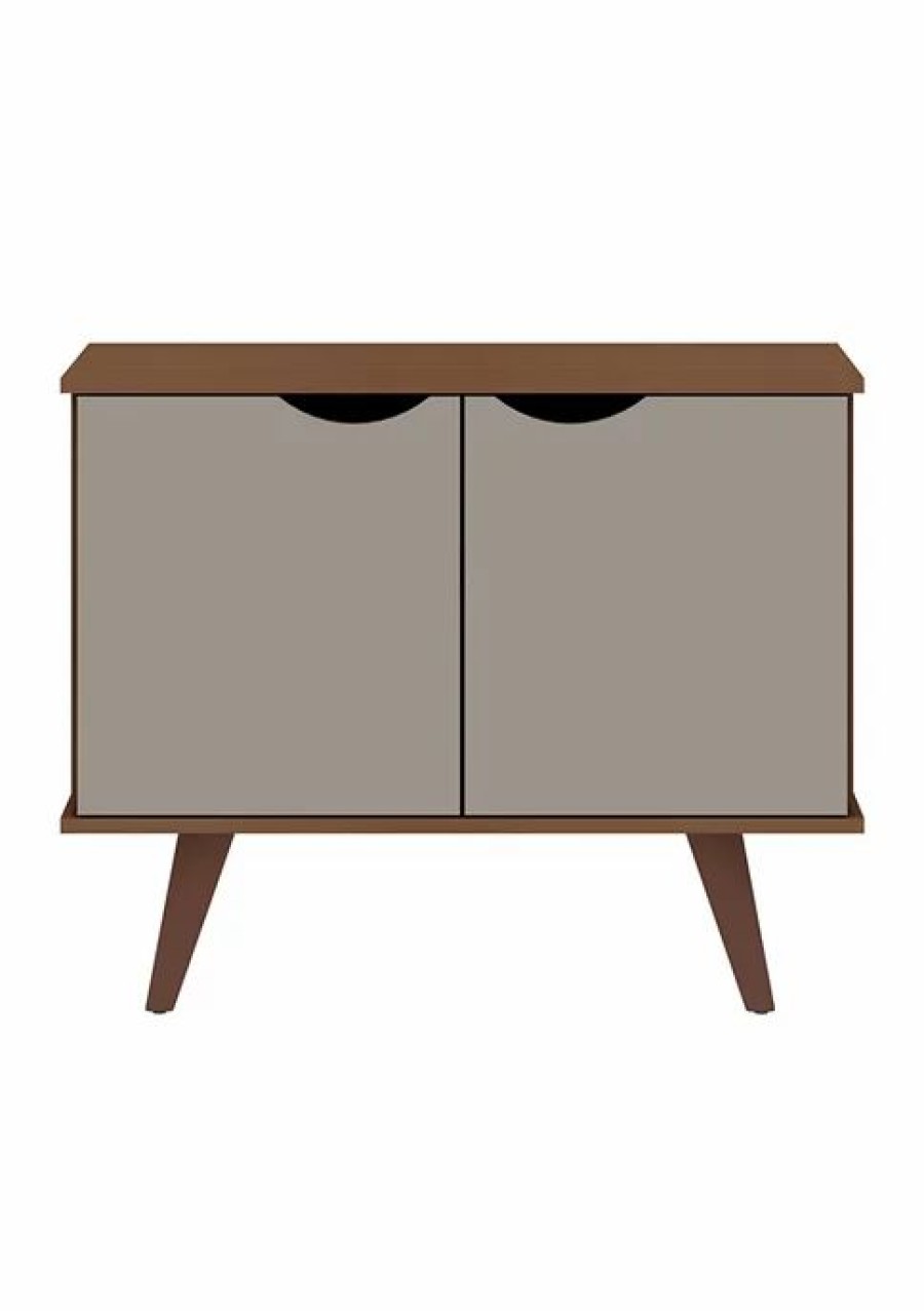 Furniture * | New Manhattan Comfort Hampton 33.07 Inch Accent Cabinet In