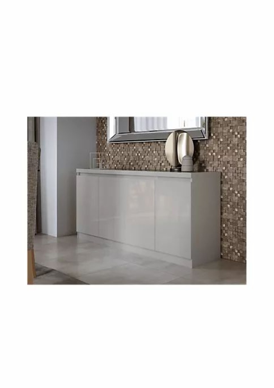 Dressers & Chests * | Cheapest Manhattan Comfort Viennese Sideboard In Off White