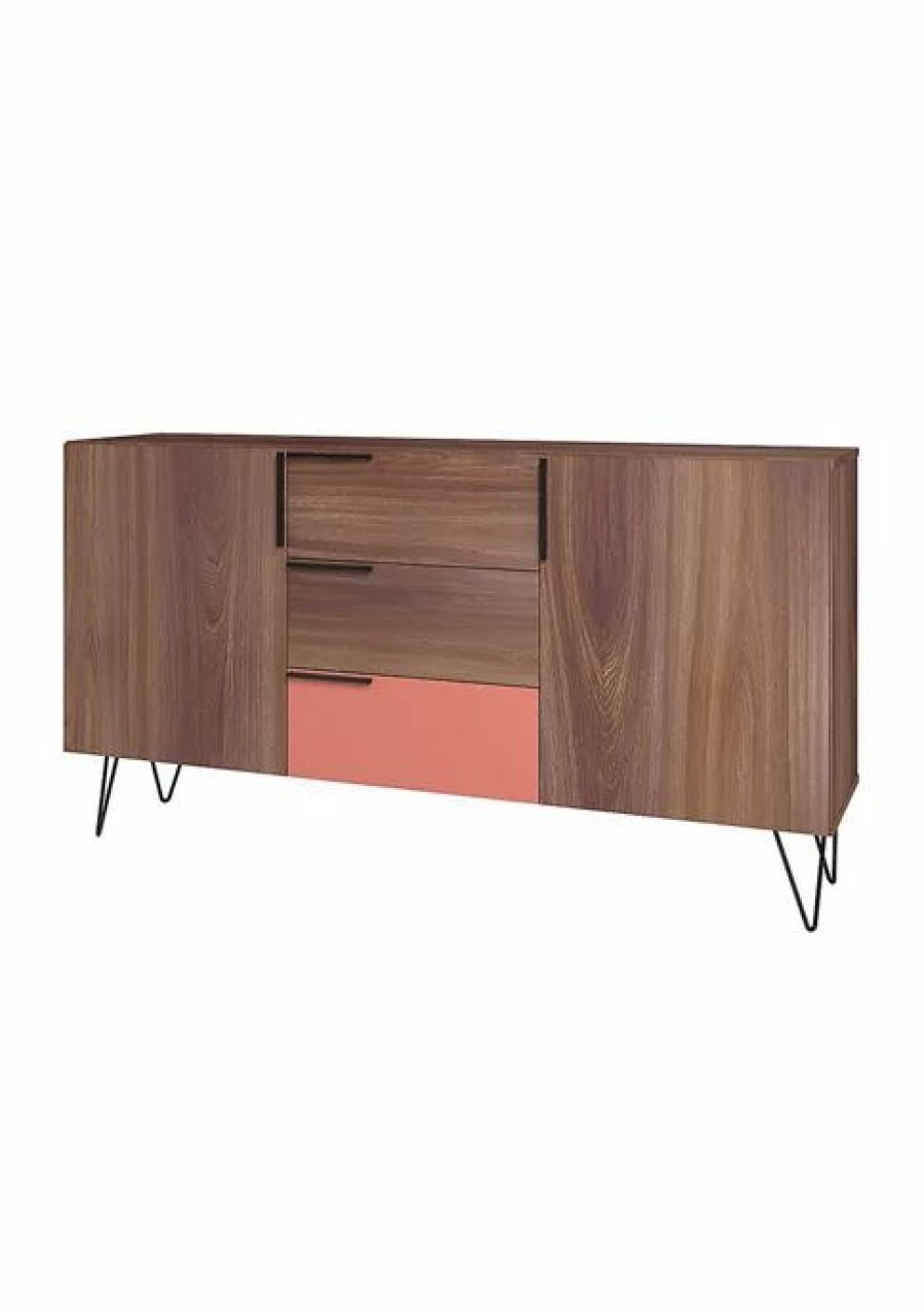 Furniture * | Discount Manhattan Comfort Beekman 62.99 Sideboard