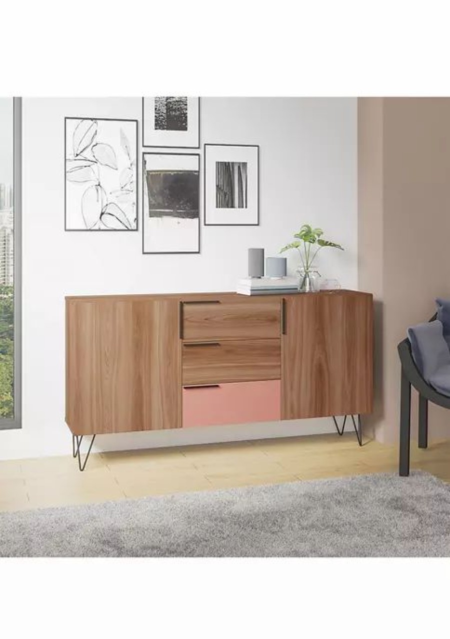 Furniture * | Discount Manhattan Comfort Beekman 62.99 Sideboard