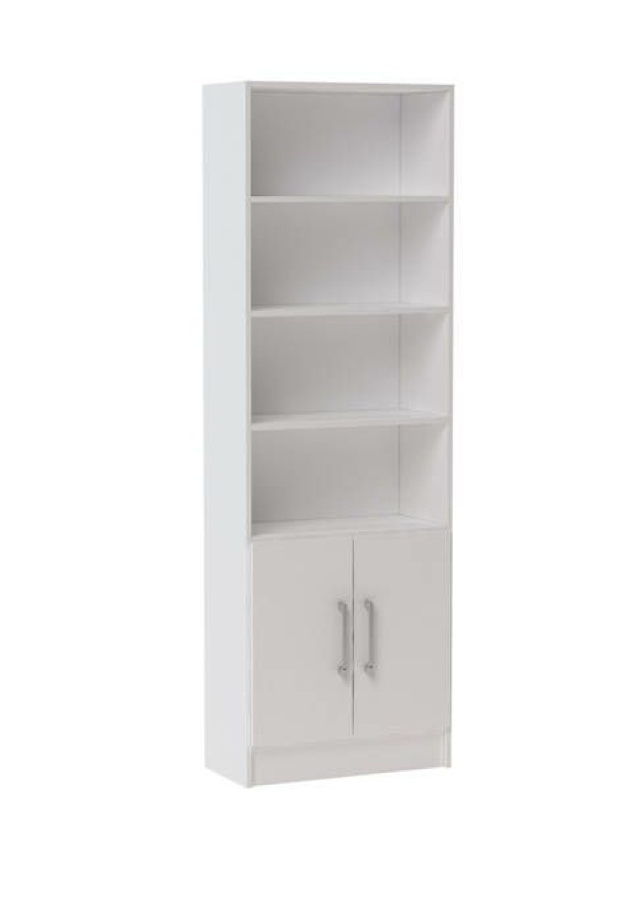 Furniture * | Budget Manhattan Comfort Catarina Cabinet White