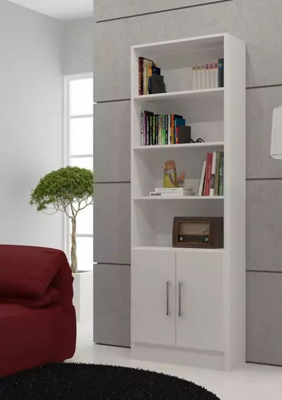 Furniture * | Budget Manhattan Comfort Catarina Cabinet White