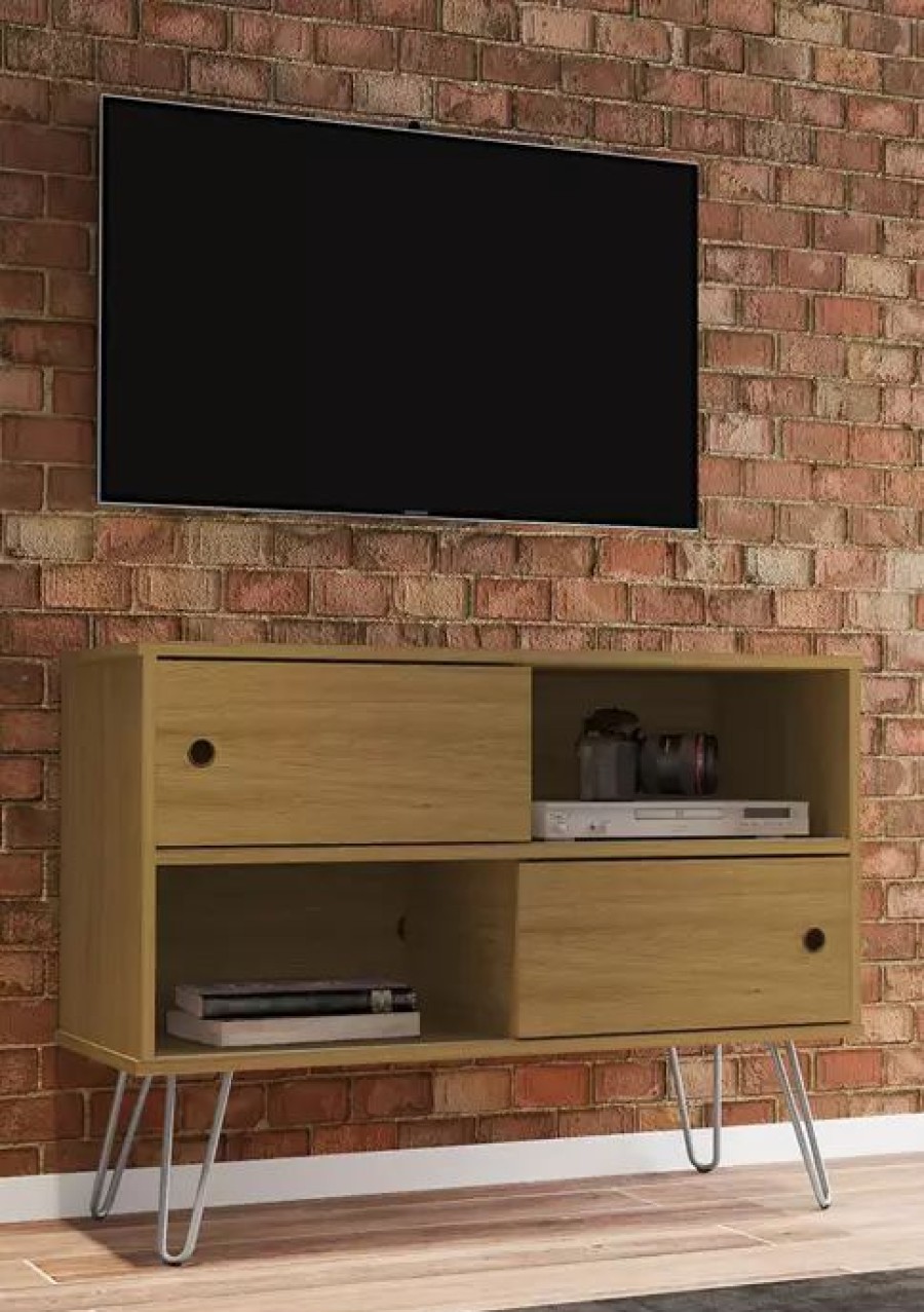 Furniture * | Buy Manhattan Comfort 35.43 Inch Baxter Tv Stand