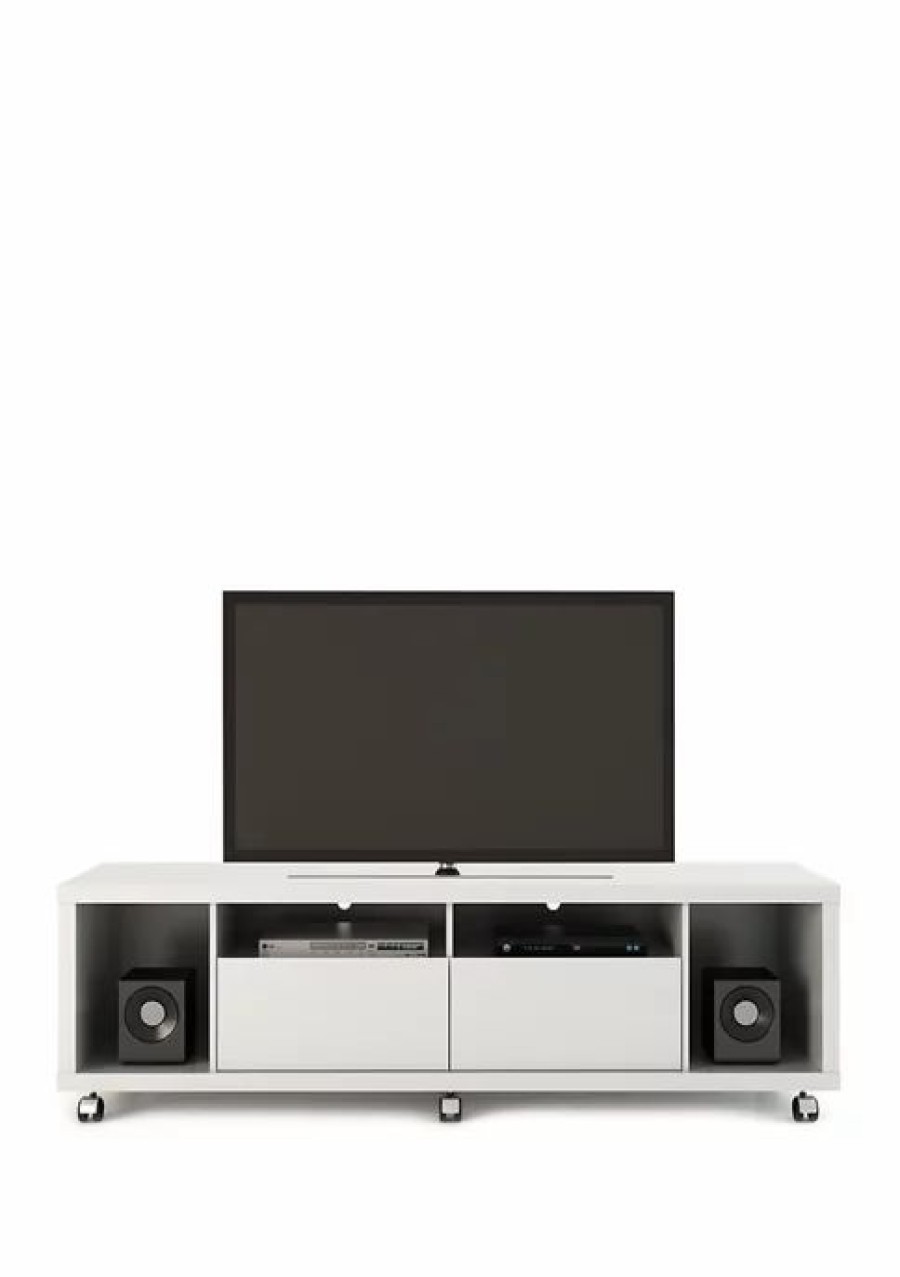 Furniture * | Discount Manhattan Comfort Cabrini Tv Stand 1.8 Inch