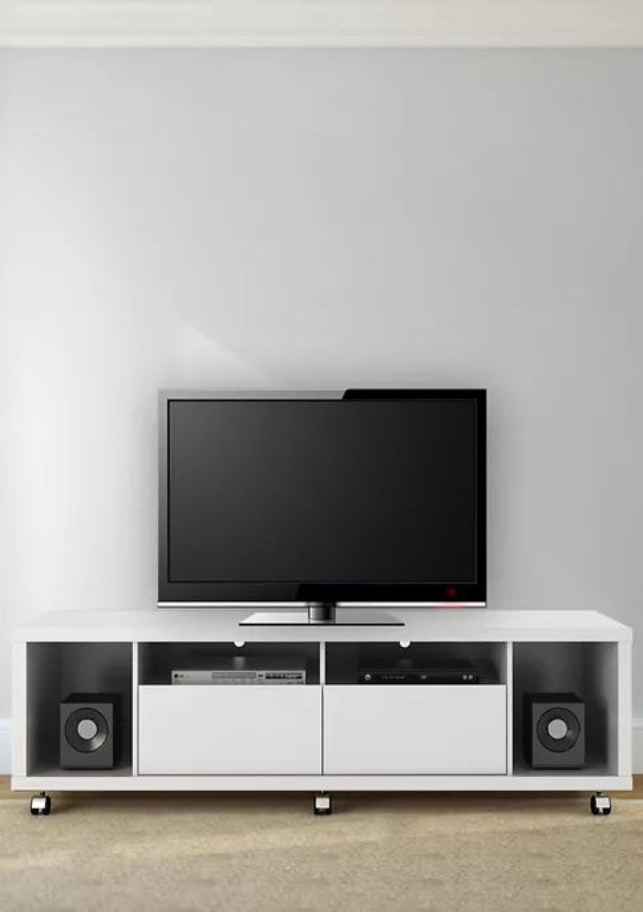 Furniture * | Discount Manhattan Comfort Cabrini Tv Stand 1.8 Inch