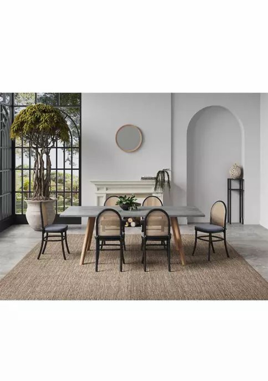 Dining Chairs * | Wholesale Manhattan Comfort Paragon Cane Dining Chair 1.0 Set Of 4