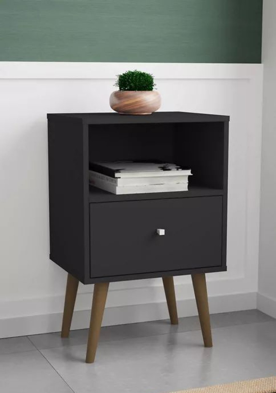 Furniture * | New Manhattan Comfort Liberty Nightstand 1.0