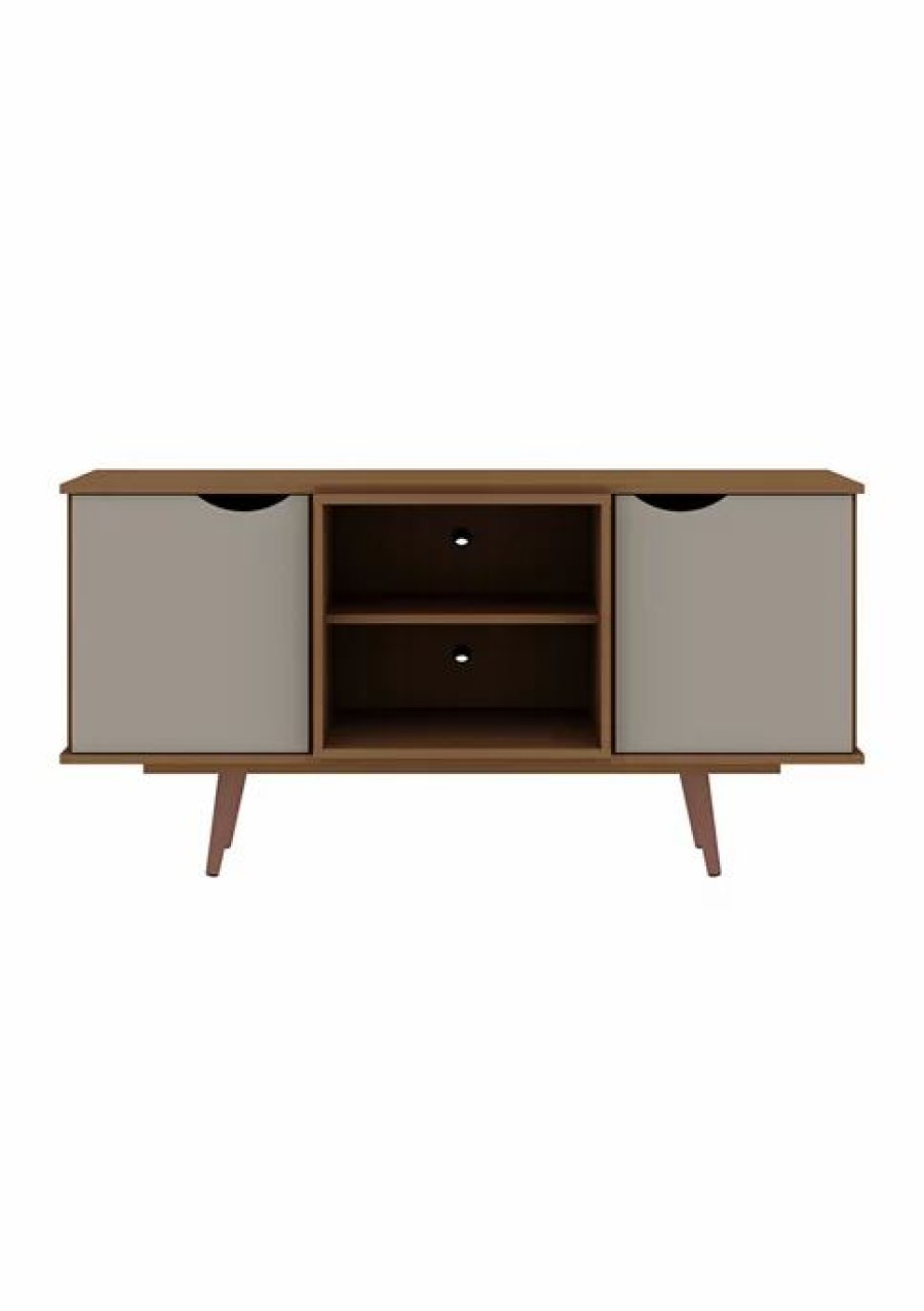 Furniture * | Best Pirce Manhattan Comfort Hampton 53.54 Inch Tv Stand In