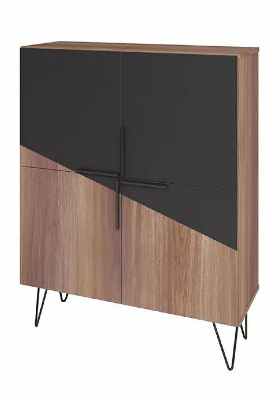 Furniture * | Best Pirce Manhattan Comfort Beekman 43.7 Low Cabinet