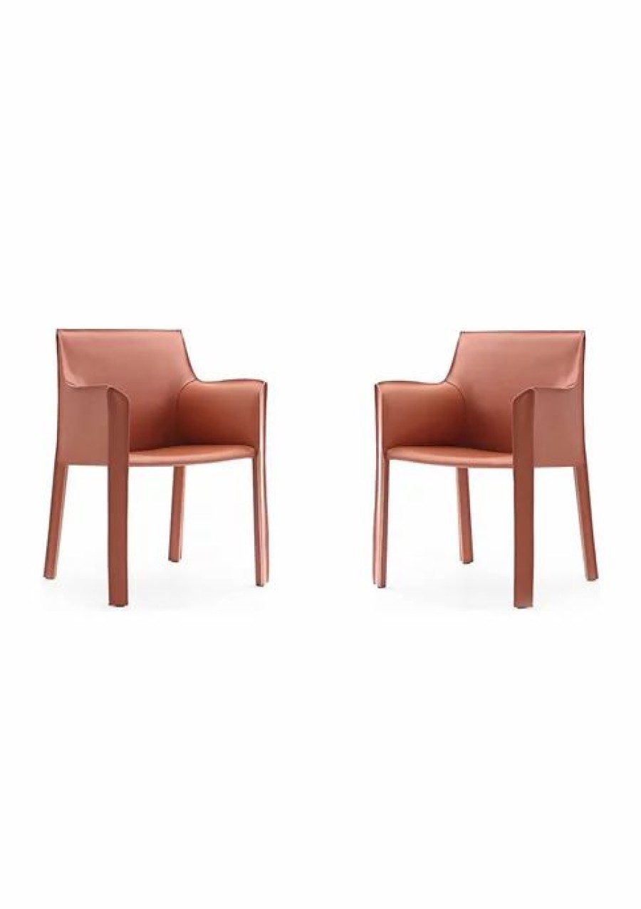 Furniture * | Budget Manhattan Comfort Vogue Arm Chair Set Of 2