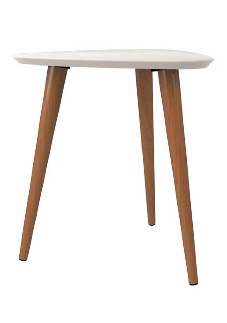 Furniture * | Outlet Manhattan Comfort 19.68 Inch Utopia High Triangle End Table