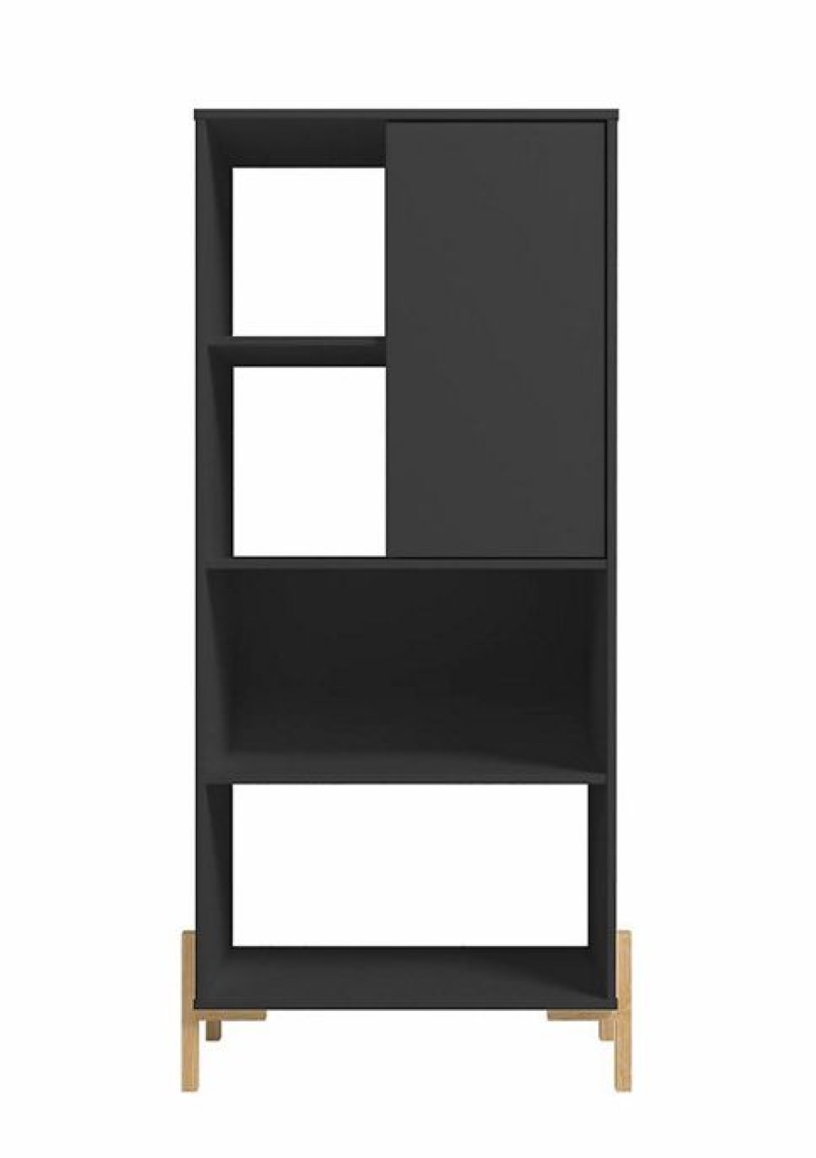 Furniture * | Top 10 Manhattan Comfort Bowery Bookcase