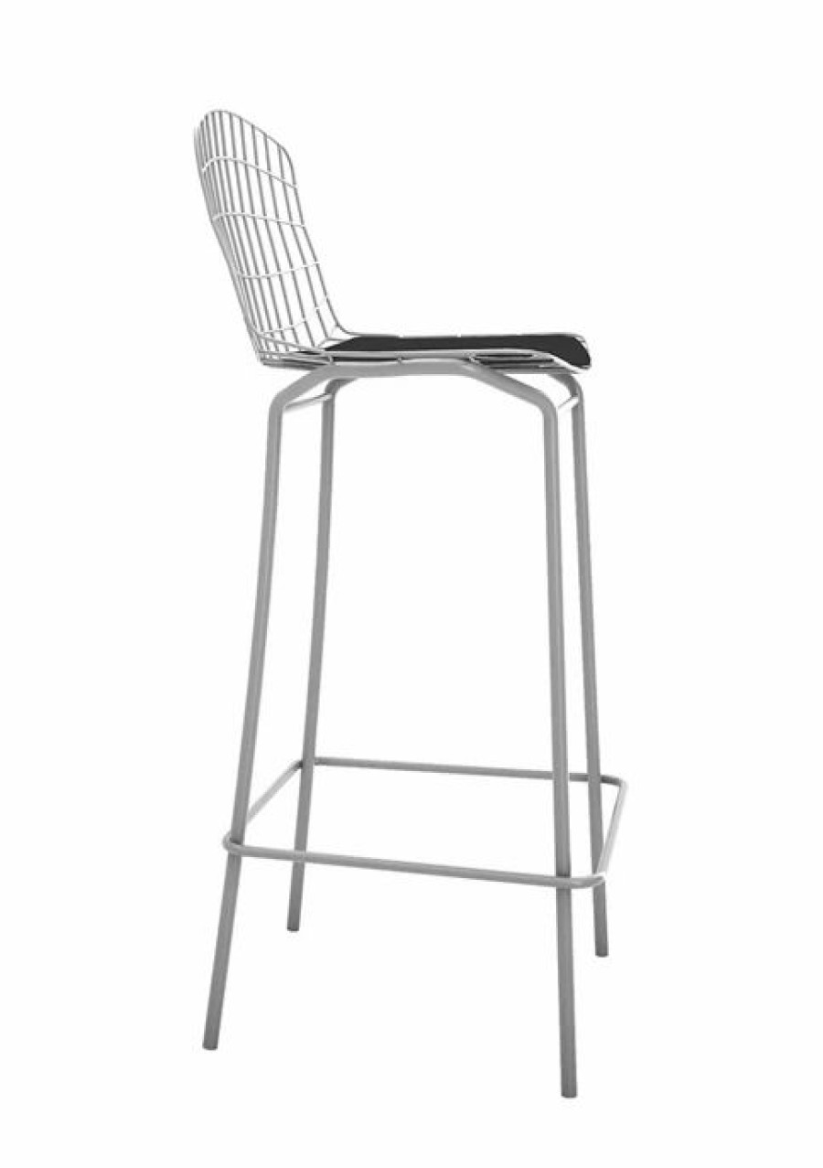 Furniture * | Flash Sale Manhattan Comfort Madeline 41.73 Barstool, Set Of 3