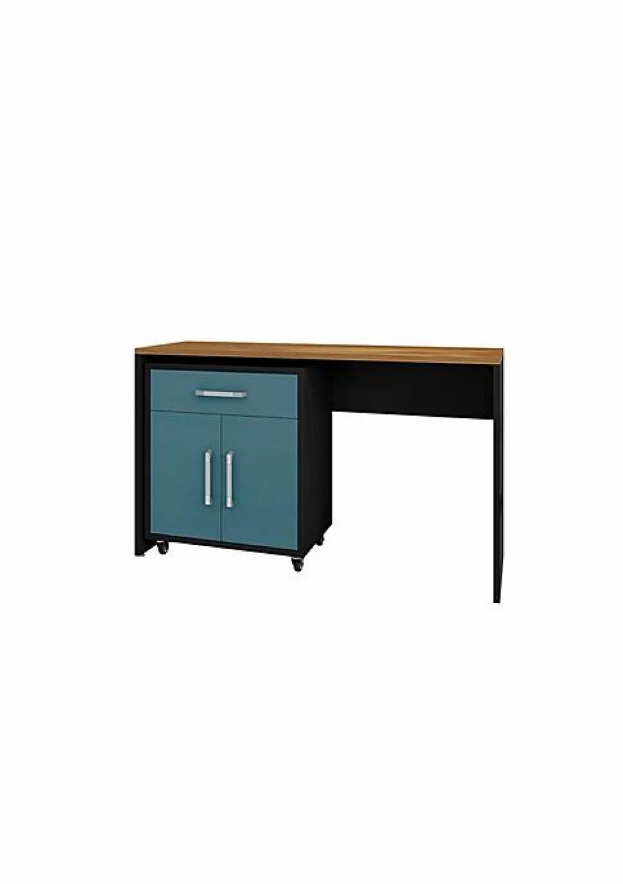 Dressers & Chests * | Wholesale Manhattan Comfort Eiffel Garage Work Station Set Of 2